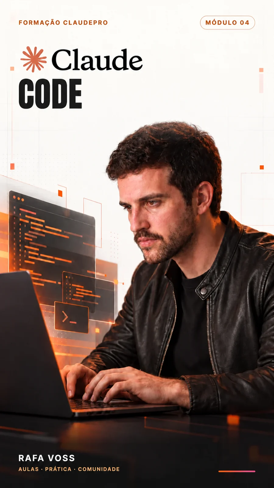 Capa do Módulo 04: Claude Code