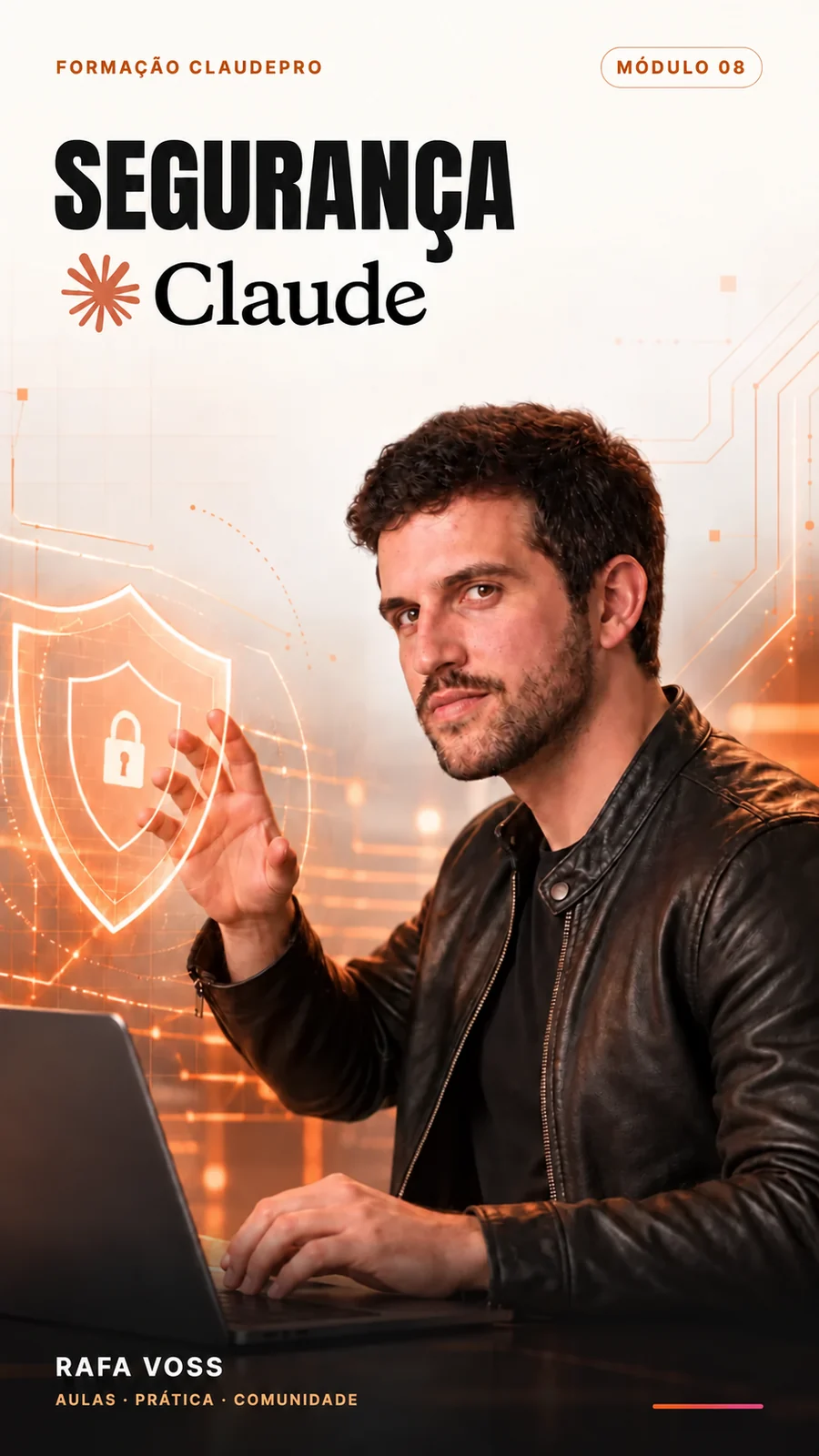 Capa do Módulo 08: Segurança no Claude